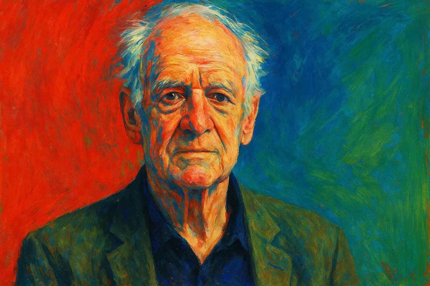 Image fictive de Charles Taylor, cette représentation ne correspond pas réellement au philosophe.