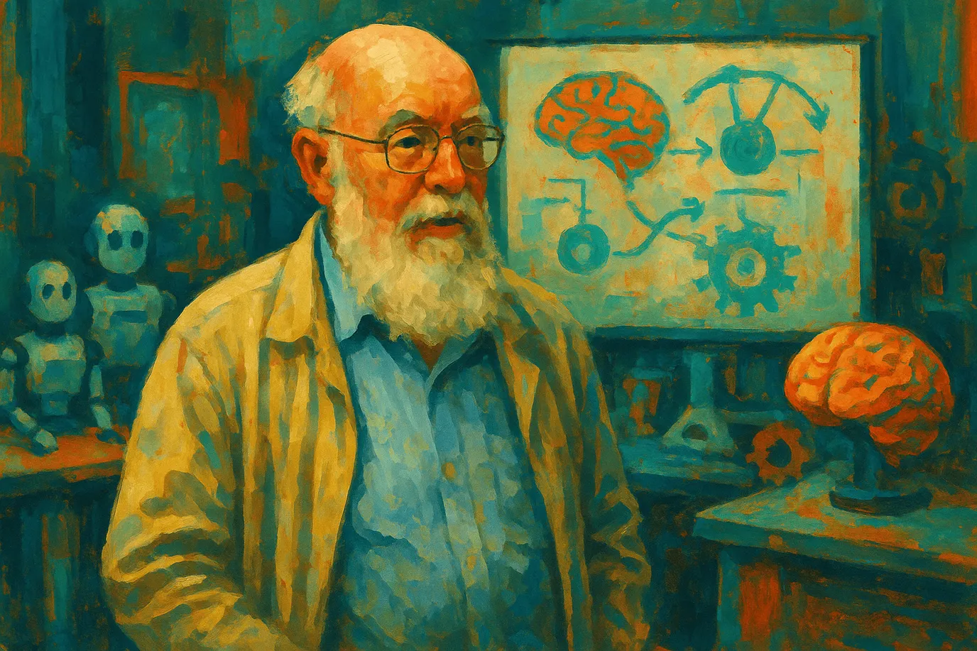 Daniel Dennett (1942-2024) : Le philosophe de l'esprit et défenseur de l'évolutionnisme