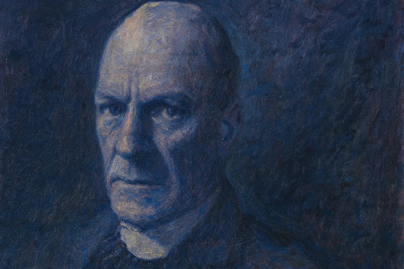 Représentation imaginaire de Gilbert Ryle, philosophe britannique du 20ᵉ siècle. Cette image est fictive et ne représente pas le personnage réel.