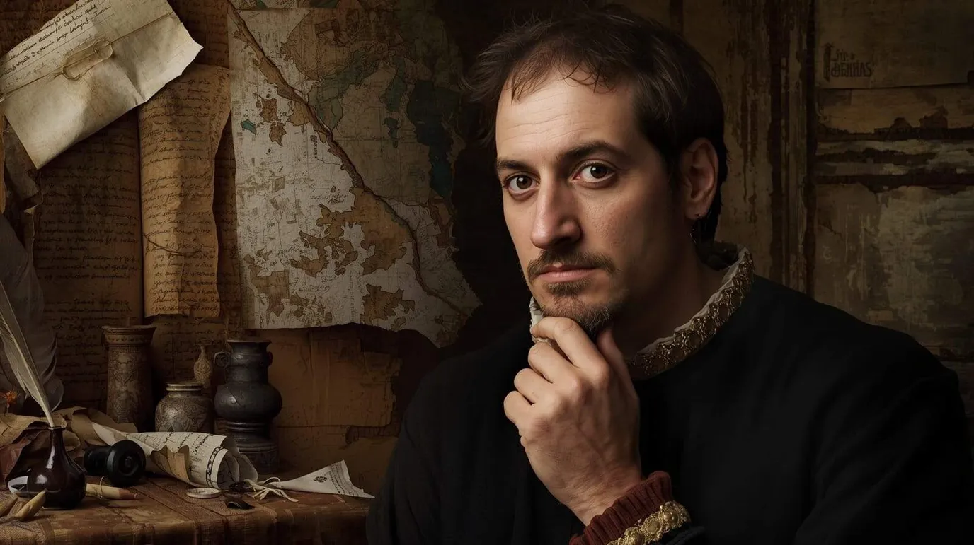 Portrait de Pierre Abélard, philosophe et théologien français, penseur de la méthode dialectique et figure tragique de l'amour courtois