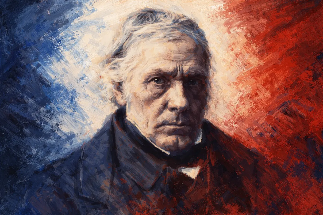 Image fictive de Victor Cousin, philosophe français du XIXᵉ siècle, ne représentant pas le personnage réel