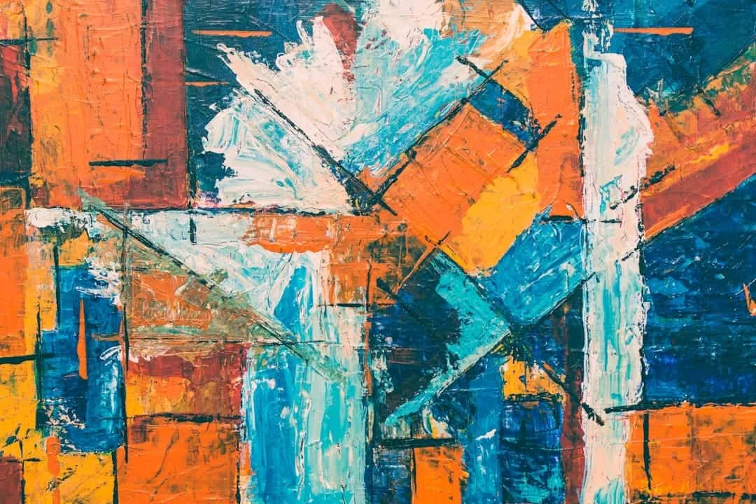 Photo Abstract painting