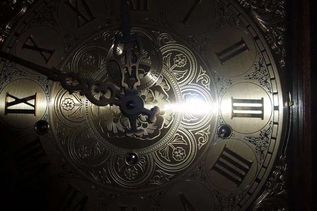 Photo Clock face