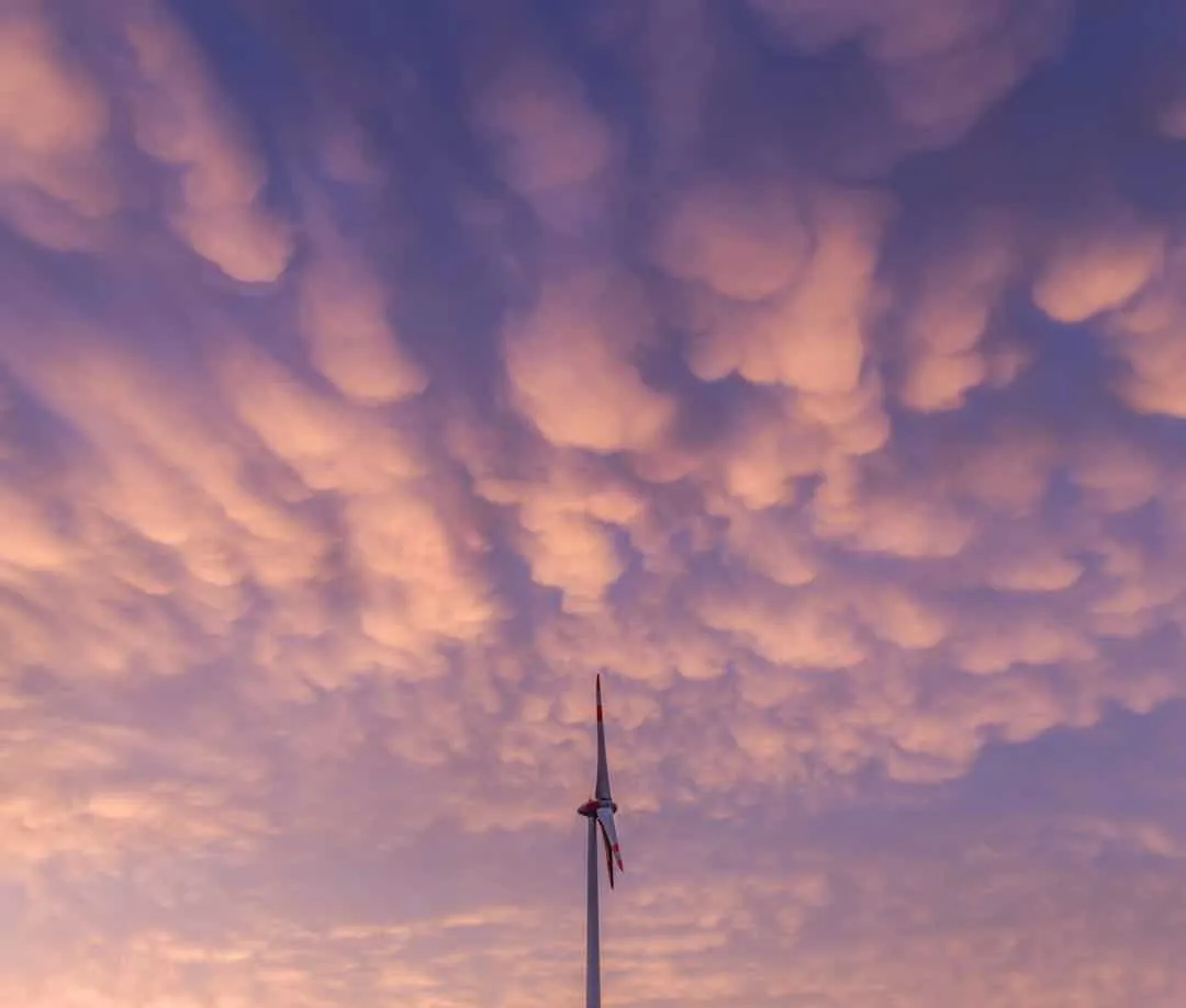 un ciel mouvementé