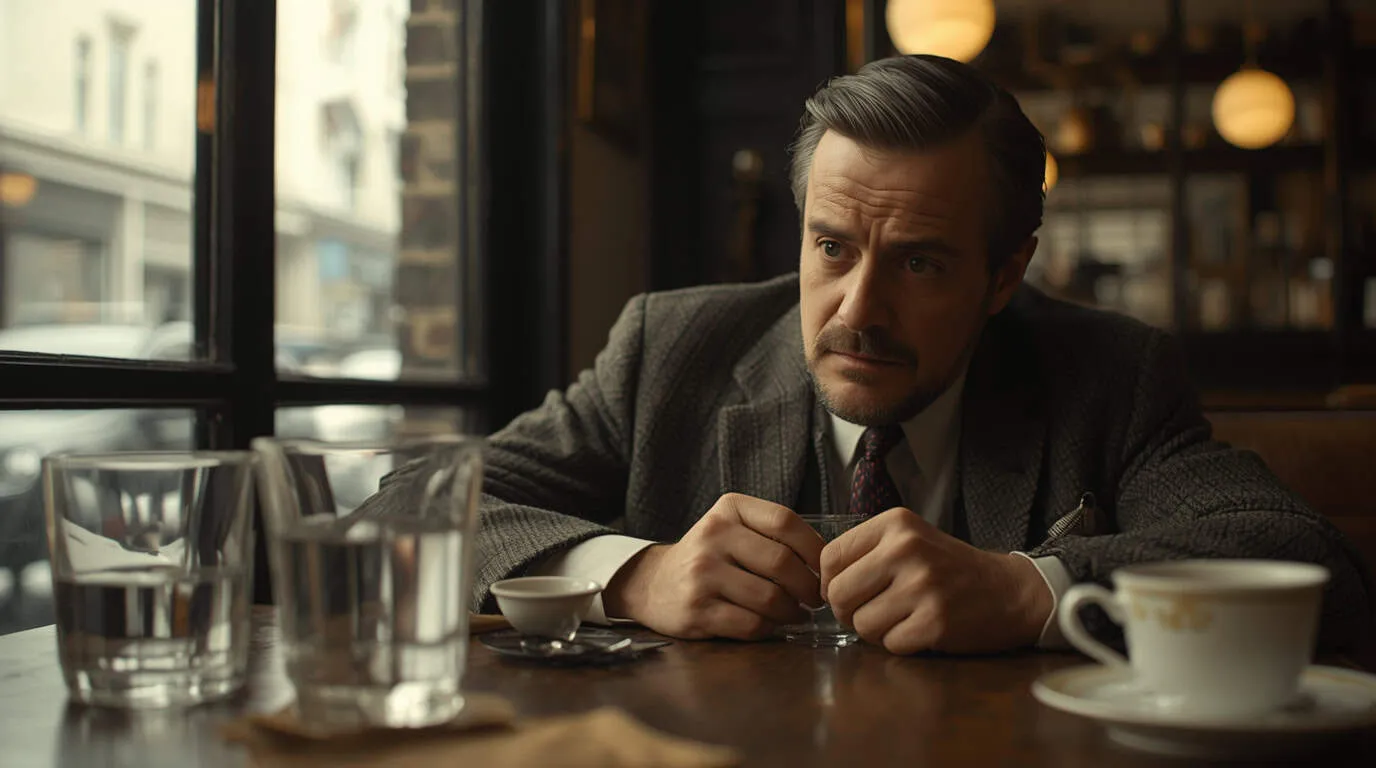 Homme en crise existentielle