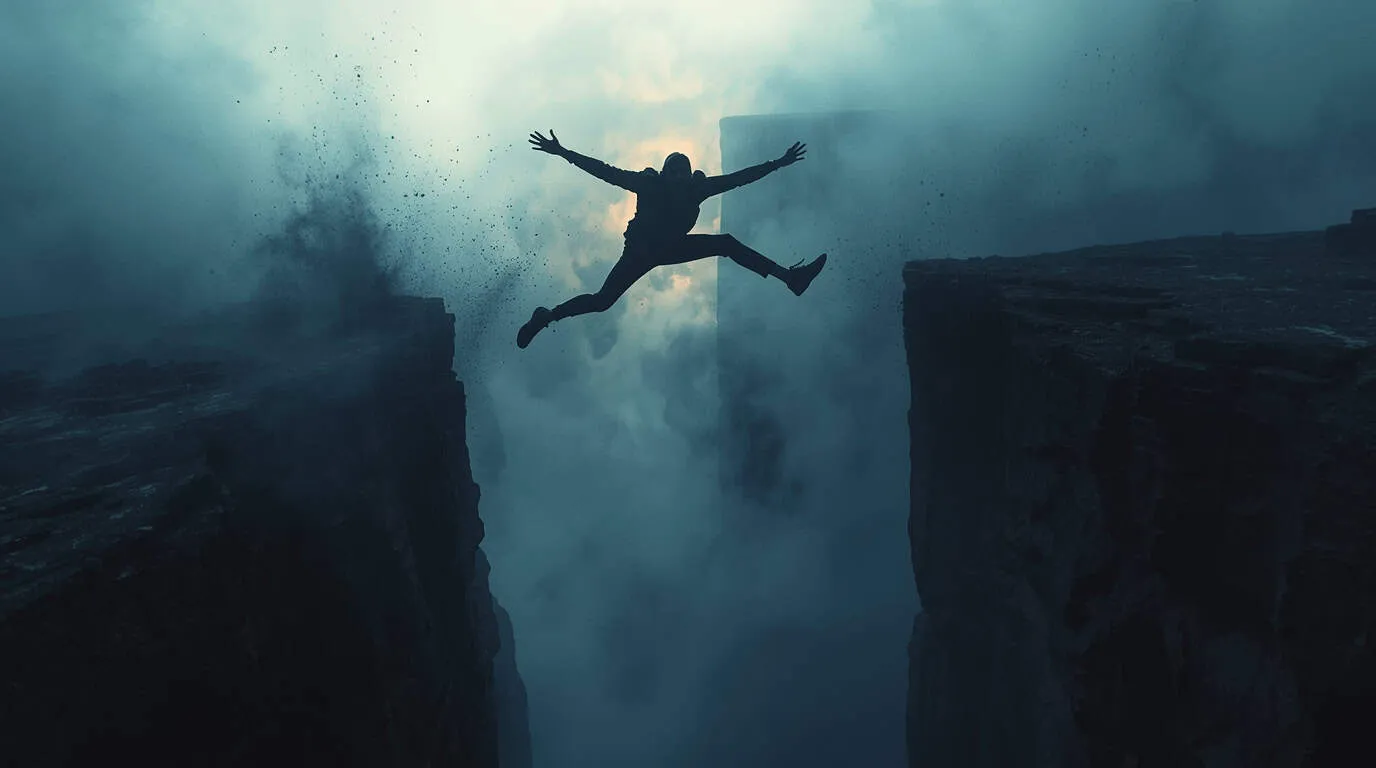 image représentant le concept de saut