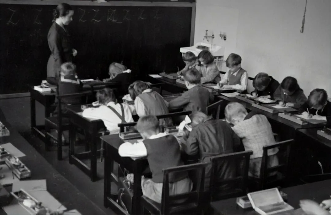 Photo Ancient classroom