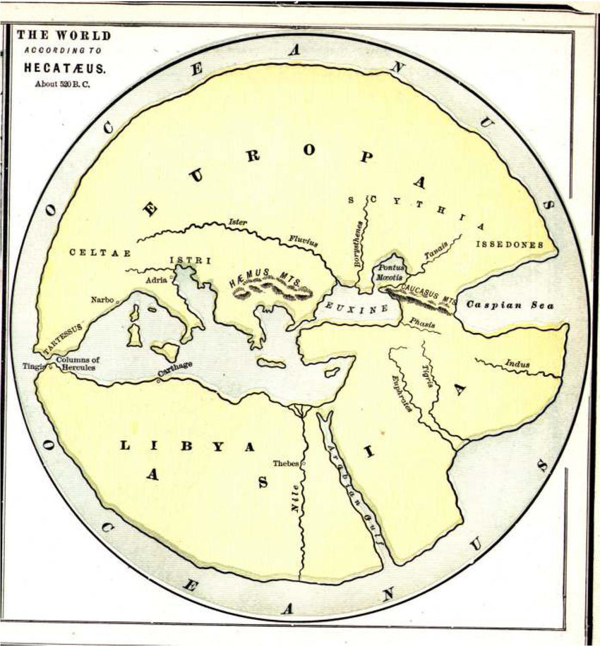 Carte d'Anaximandre
