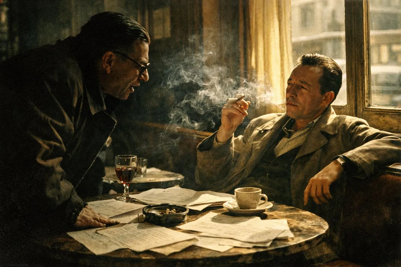 sartre attaque camus