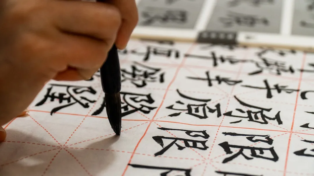 Calligraphie chinoise