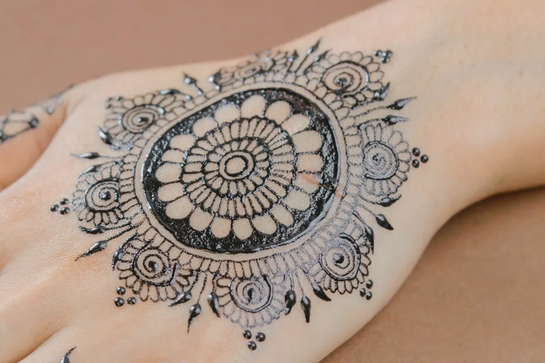 Photo Tibetan mandala
