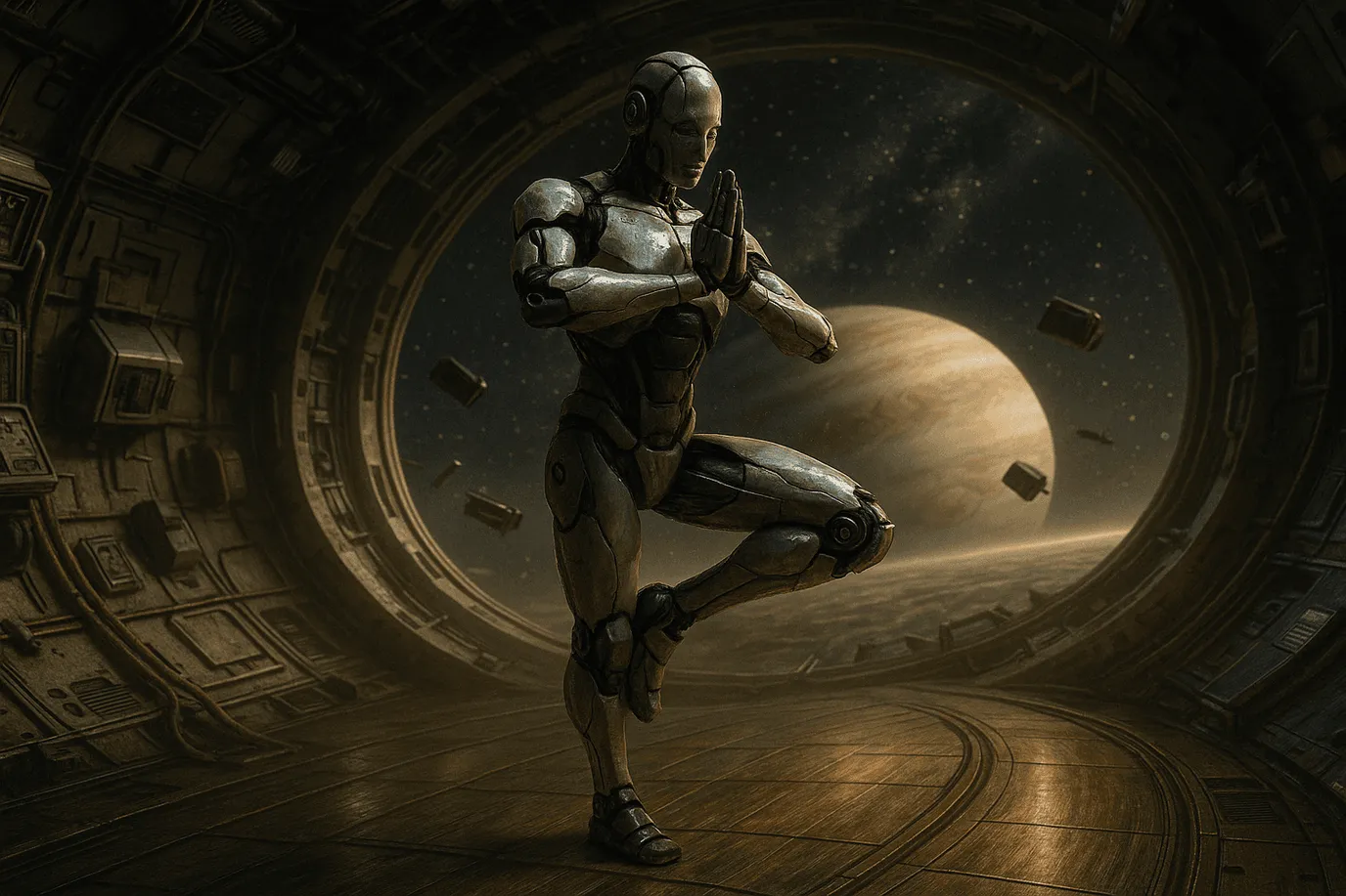 la pratique du yoga dans l'espace une voie qui ouvre à plus et mieux